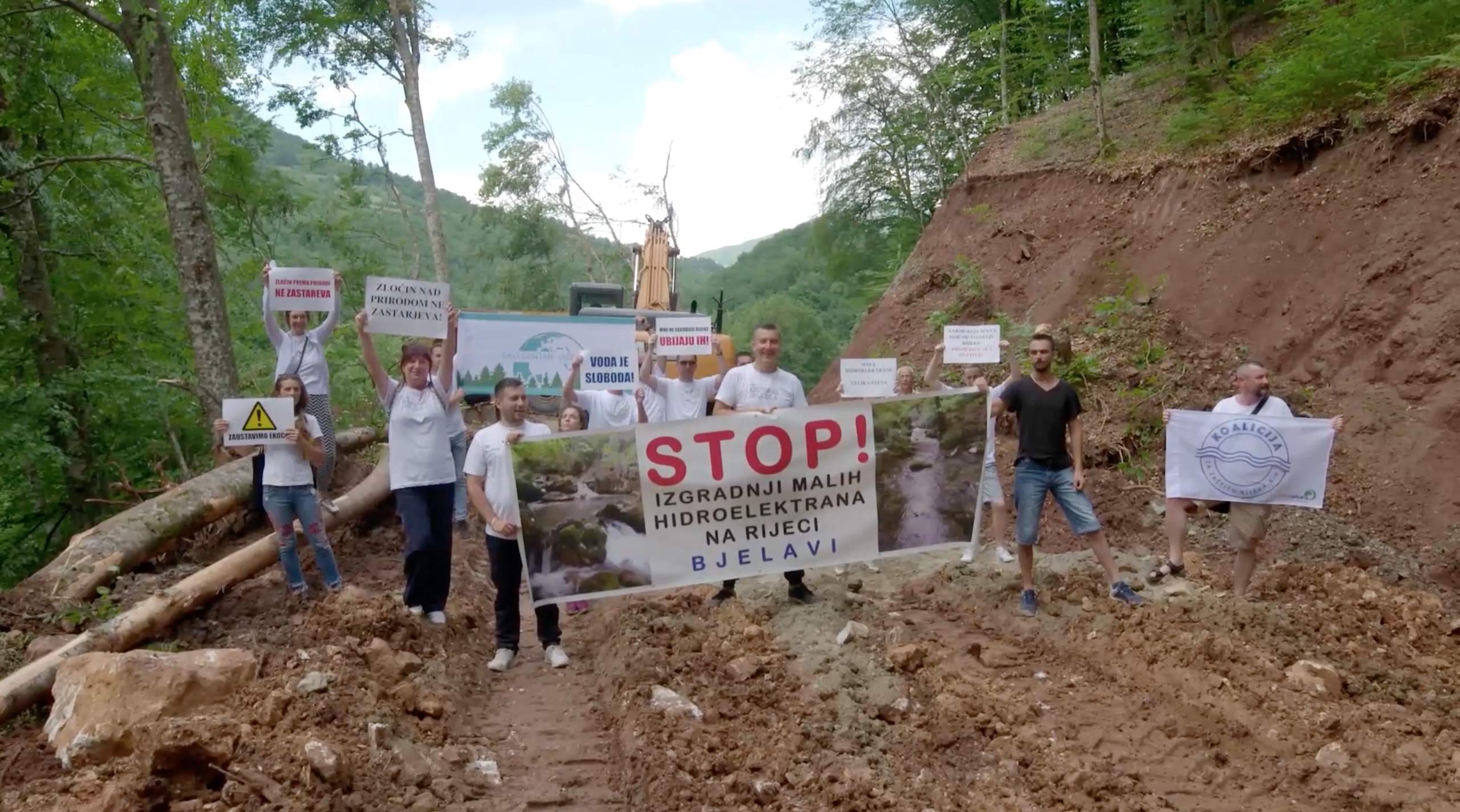 Youtube Screenshot 2020-12-30 Udruženje Bjelava - Građani poručili da ilegalna gradnja MHE na rijeci Bjelavi mora stati